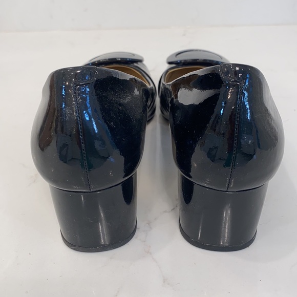 *SOLD* Michael KORS Black Patent Heel Shoes Sz 8.5 - Picture 4 of 11